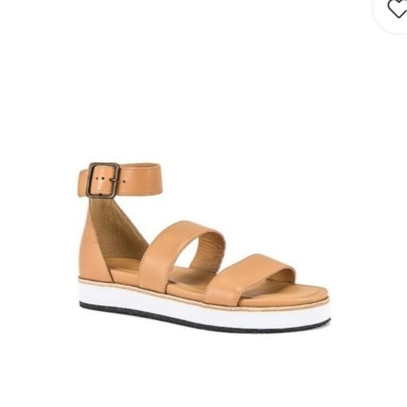 Soludos Cara City Sandal in Camel - Picture 1 of 10